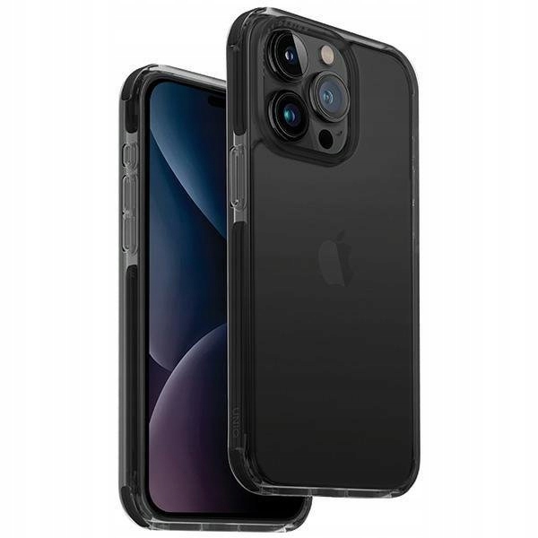 UNIQ COMBAT RUGGED PROTECTIVE CASE WITH 3-TIER IMPACT PROTECTION FOR 2023 IPHONE 15 PRO MAX | BLACK